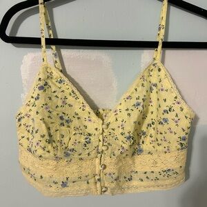 This is an Aeropostale Yellow Cropped Top!